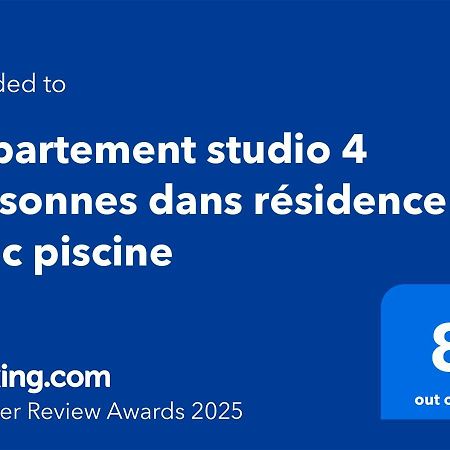 Appartement Studio 4 Personnes Dans Residence Avec Piscine Quiberon Dış mekan fotoğraf